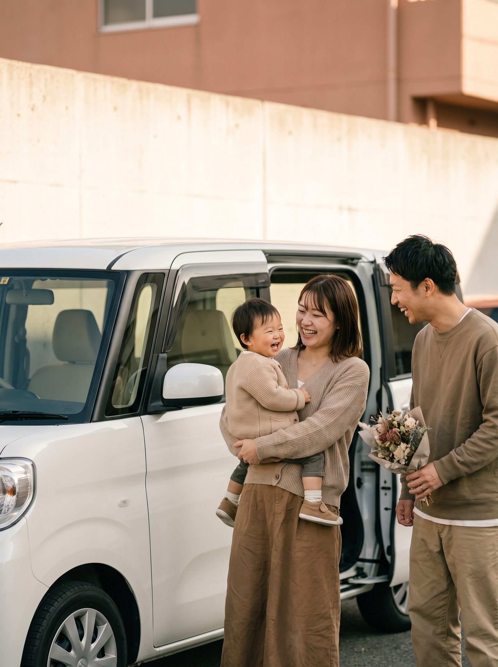 家族の納車の日
